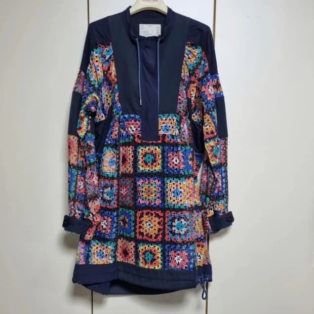 Sacai 사카이 멀티컬러 아일렛 원피스 2