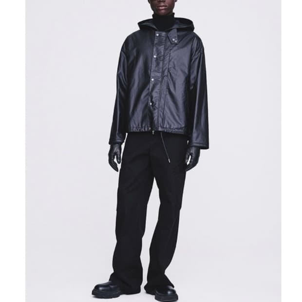 토니웩 오일 코티드 후디드 파카