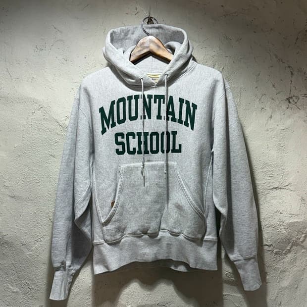Lee 리 크로스그레인 마운틴 스쿨 프린팅 후디 스웻