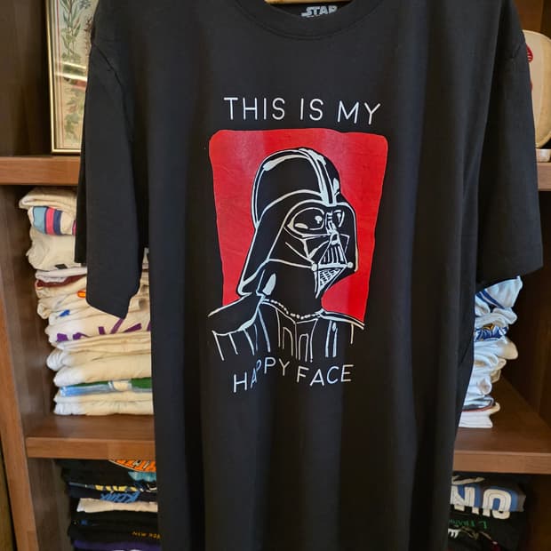 Vtg 스타워즈 MAD ENGINE 다스베이더  XL 반팔티