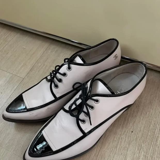 샤넬 옥스퍼드화