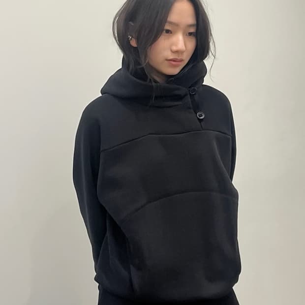 혜인서 버튼 후디 25fw 2사이즈