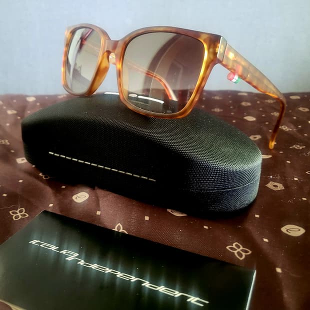 [미사용 새상품]  INDEPENDENT -  이탈리아 호피 선글라스