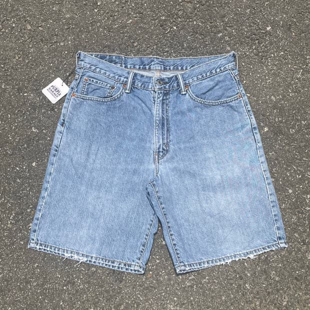 리바이스 550 데님 쇼츠 반바지 p731