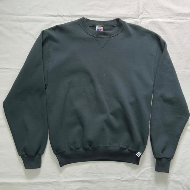 90s 러셀 에슬레틱 블랭크 스웻셔츠 USA