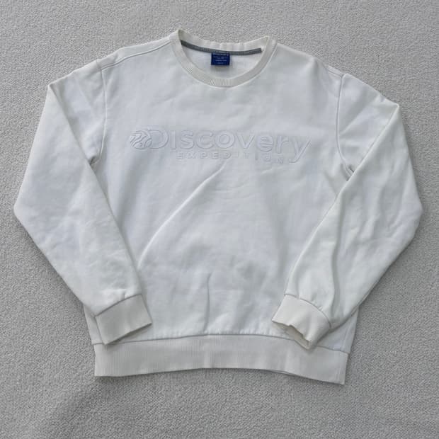 95 디스커버리 빅로고 맨투맨 티셔츠 0306E