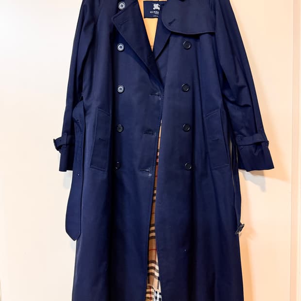버버리 트렌치코트 울