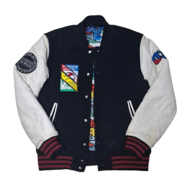 아디다스 바시티 자켓 M