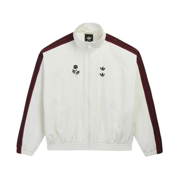 아디다스 x 윌리 차바리아 우븐 트랙 자켓 오프 화이트 S