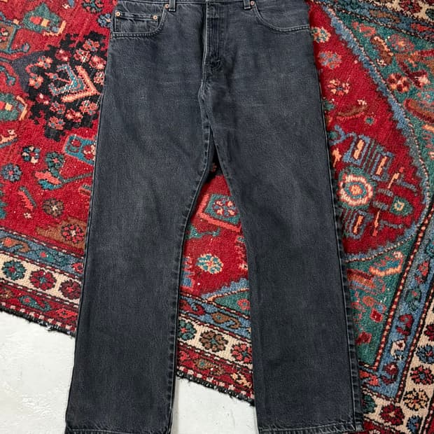 00's 리바이스 517 블랙 부츠컷 플레어진