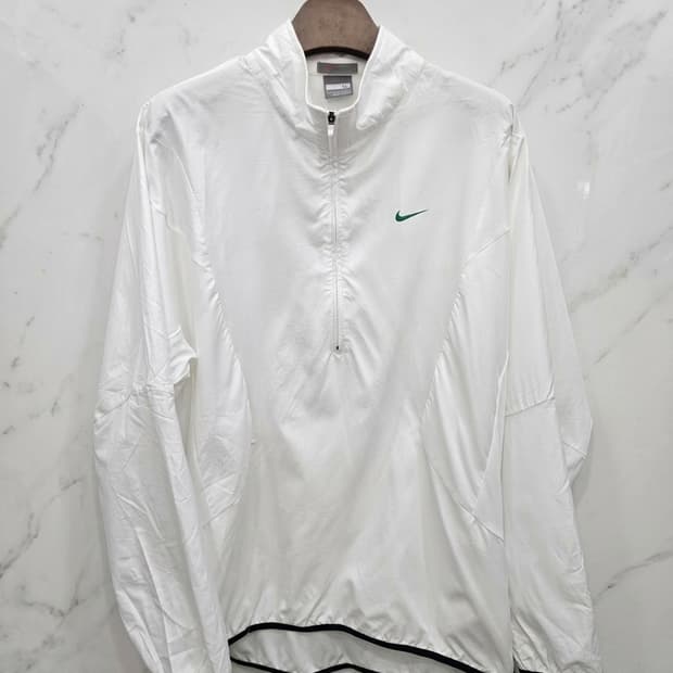 XL,105 )) NIKE 나이키 러닝 반집업 바람막이 긴팔티셔츠 !