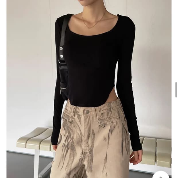 유랜 스퀘어 긴팔 (그린)