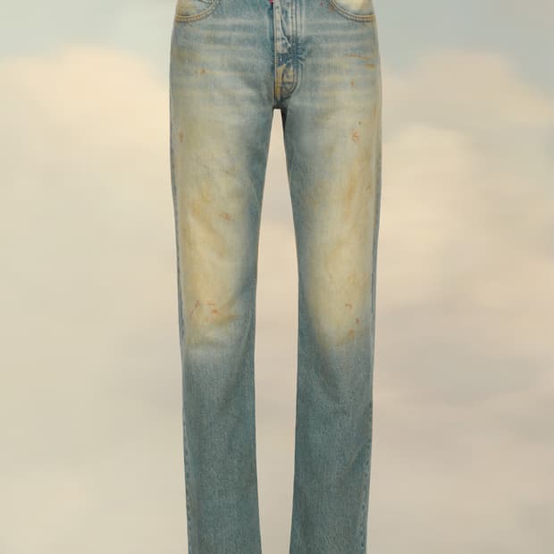 마르지엘라 더티 워싱 진 데님