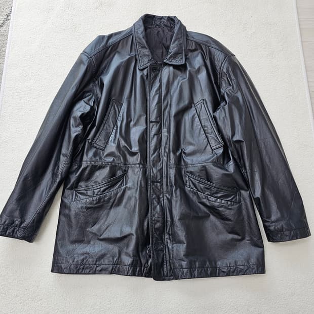 LL 남자 소가죽 자켓