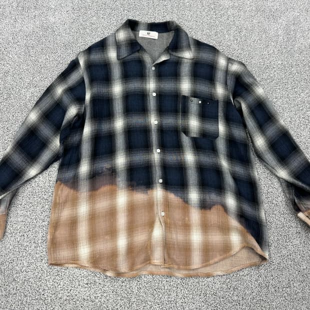 RSSC RIVET DYED 체크셔츠