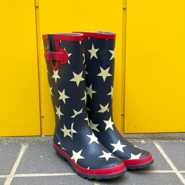 Rough Star Burton Navy Rain Boots