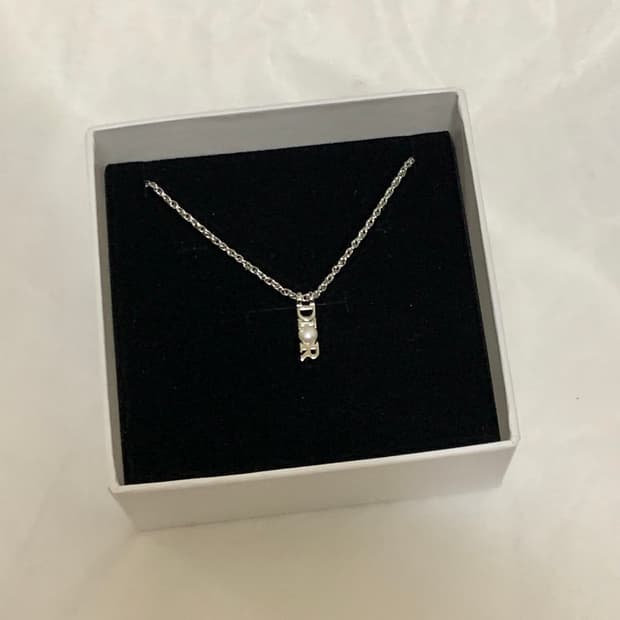 희귀빈티지 ) dior 디올 미니로고 네크리스