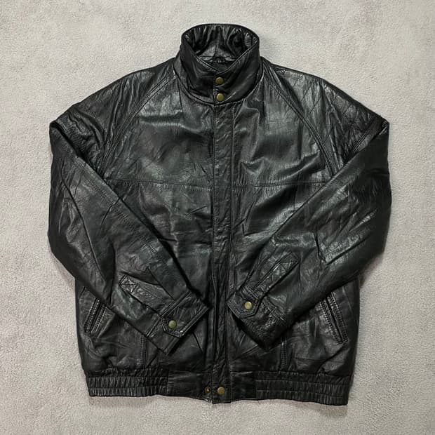 빈티지 소가죽 레더 자켓