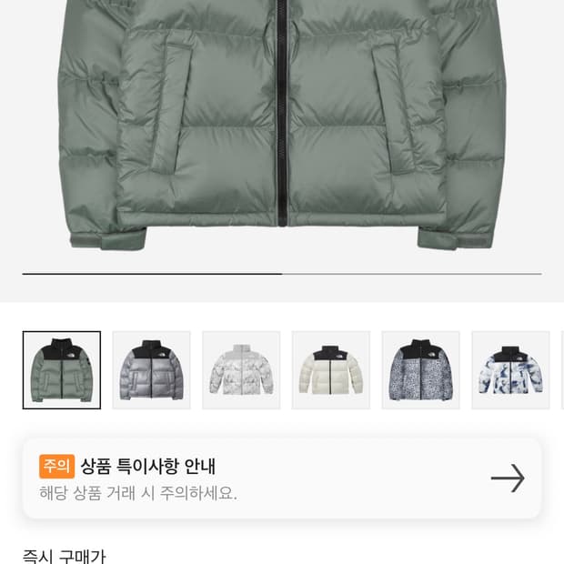 노스페이스 화이트라벨 눕시 아보카도 xl 105