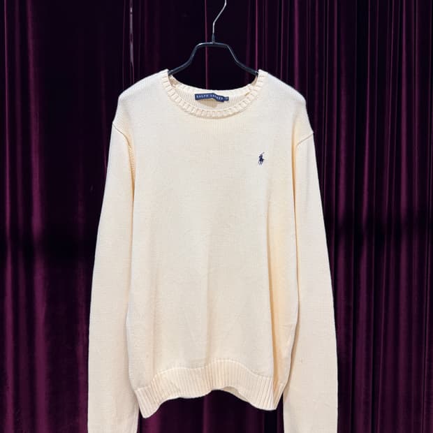 vintage RALPH LAUREN cotton knit