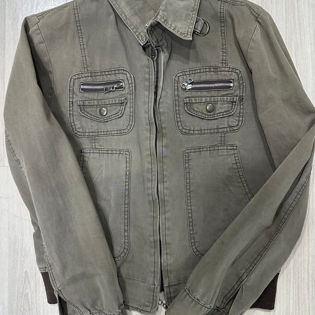 여성 빈티지 야상 