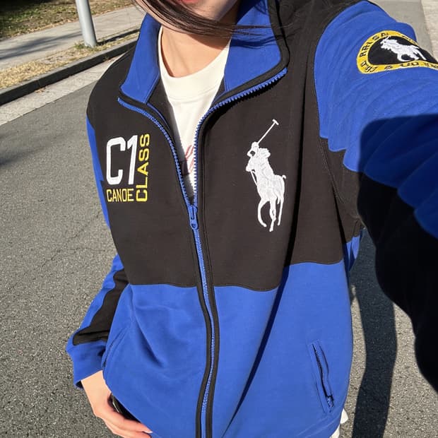 폴로 랄프로렌 C1 카누 클래스 트랙 져지