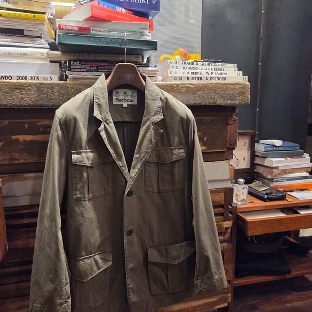 바버 아웃도어자켓