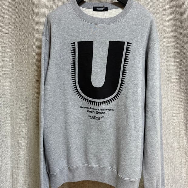 [4] 언더커버 UGIZ 스웨트셔츠 그레이