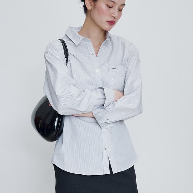 URBANIC 얼바닉30 버치스트라이프 셔츠