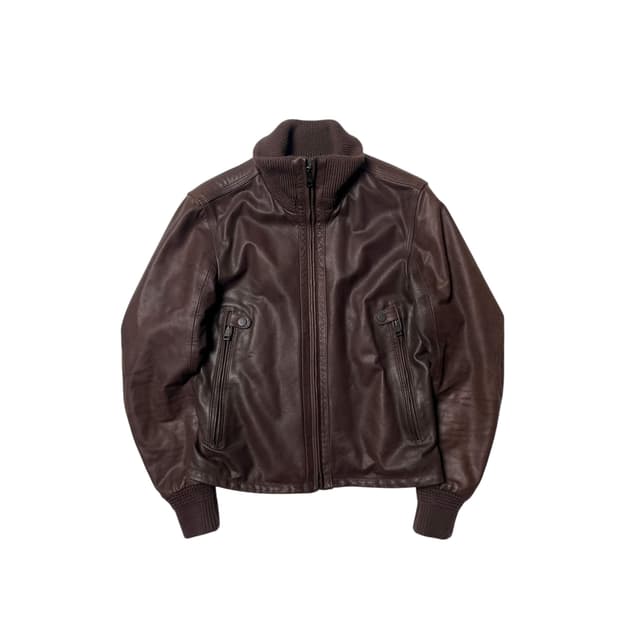 Gian carlo rossi 엘보 니트 카프레더 봄버 (italy)