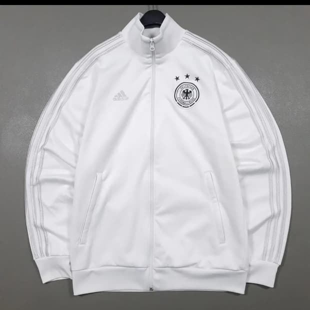 아디다스 독일 실버화이트 져지