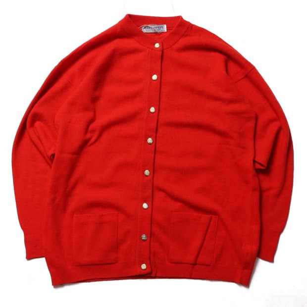 버버리 Burberrys Wool Cardigan 
