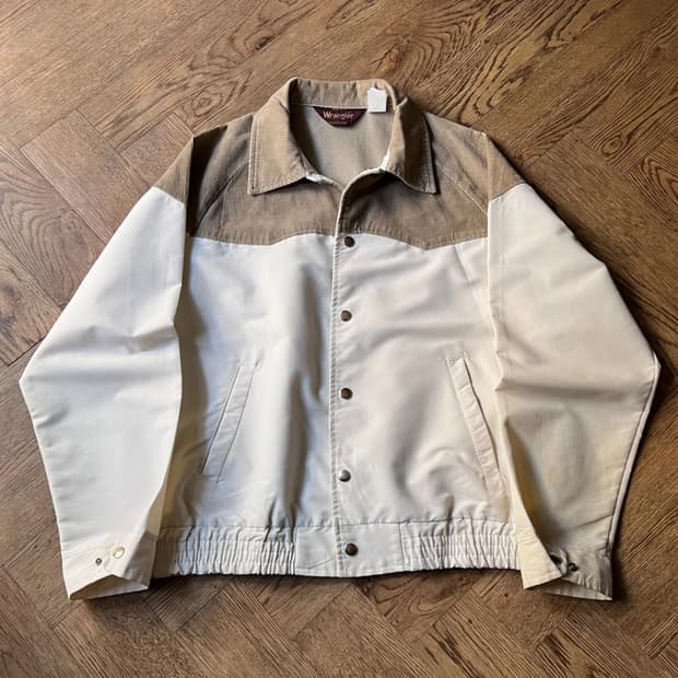 [L]90's 랭글러 Made in USA 코듀로이 요크 웨스턴 자켓