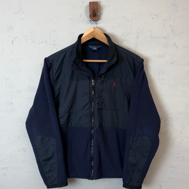 폴로랄프로렌 보이즈 후리스 자켓 네이비