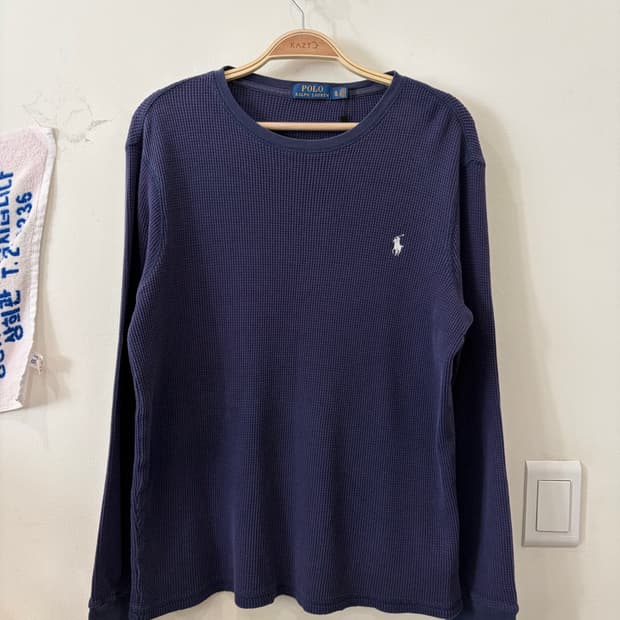 130. 폴로 롱슬리브 와플티 긴팔