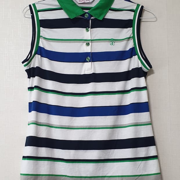 Elegance Sports 민소매 카라티 95사이즈