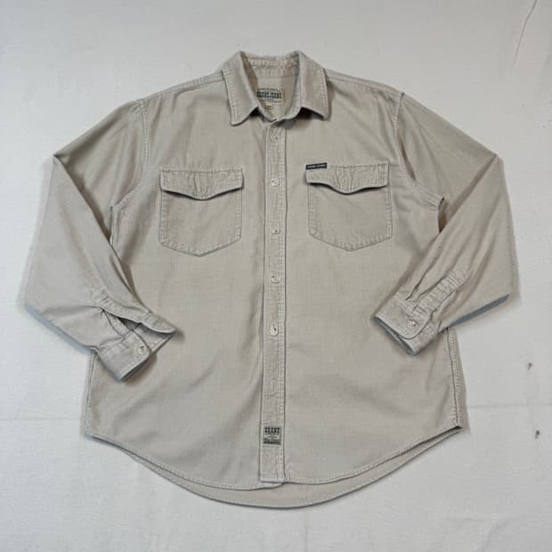 L) SHANE JEANS 코듀로이 셔츠 베이지