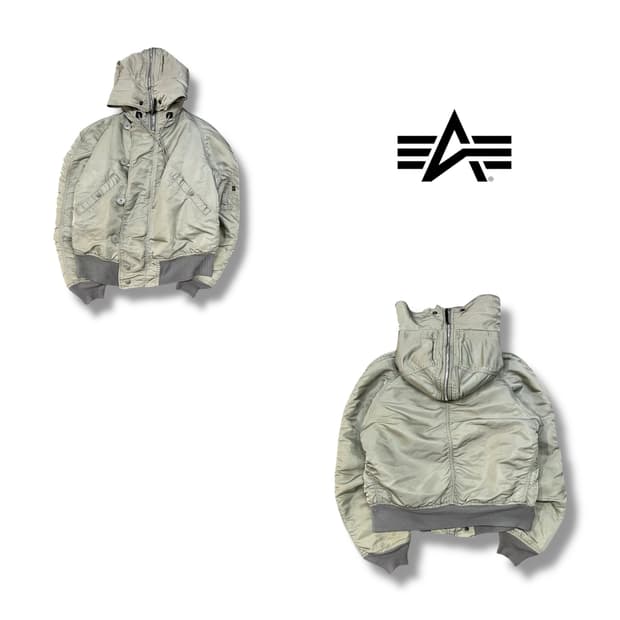  알파인더스트리 N2b 후드 ma-1 y13888