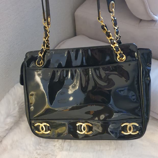 샤넬 빈티지 트리플CC 페이던트 숄더백