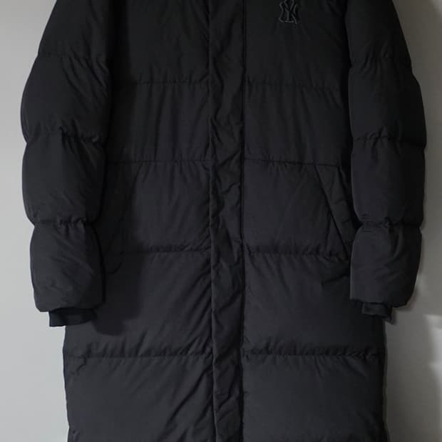 MLB 뉴욕 양키스 빅로고  덕다운 롱패딩. 싸이즈105. 남자