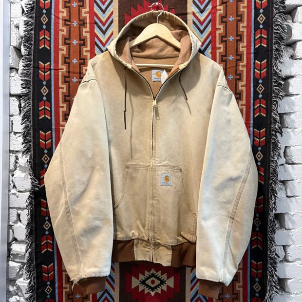 칼하트 J140 80s 엑티브 후드집업 워크자켓