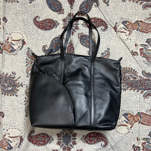 요지 야마모토 YSACCS 램스킨 토트백 