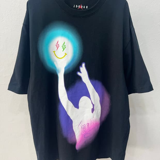 정품) 나이키 조던 x 제이발빈 반팔티 L