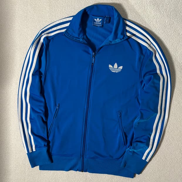 아디다스 구파이어버드 블루 파흰 져지