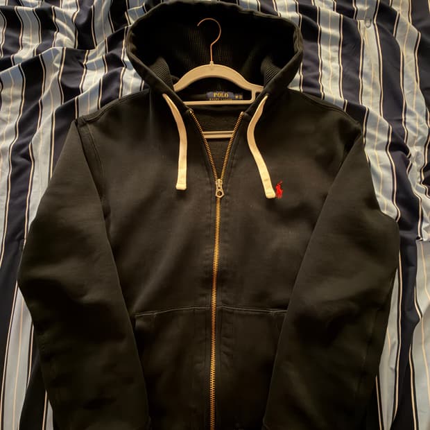 폴로 후드집업 