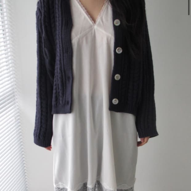 세이지블루 lace dress