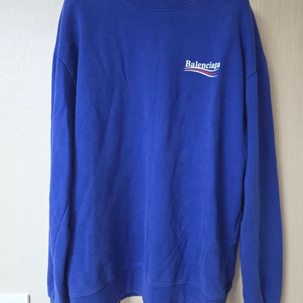 발렌시아가 맨투맨 XL