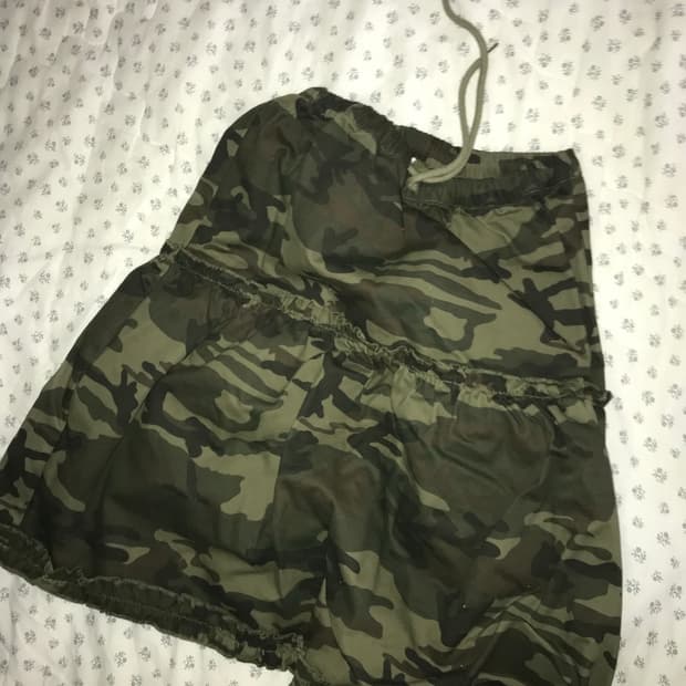 카모 스커트 레이어드 스커트 빈티지 치마 그런지 하구미 히피 모리걸