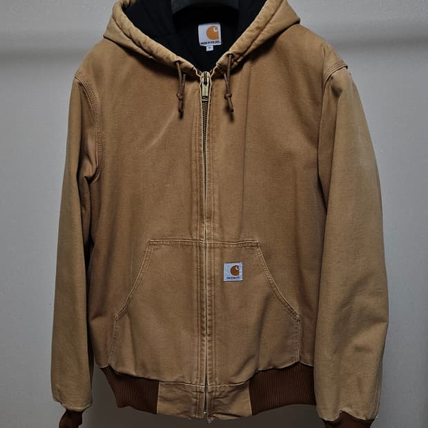 칼하트 덕 엑티브 후드 자켓