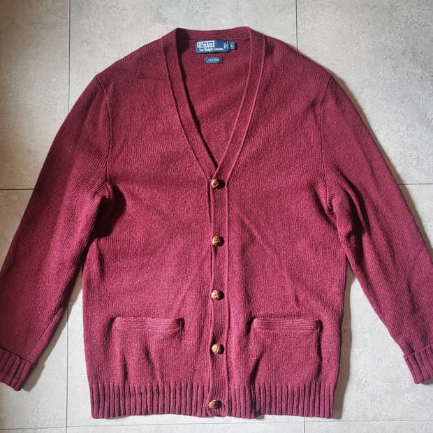 폴로 랄프로렌 남성 울 가디건 L